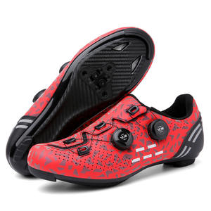 Chaussures de vélo à blocage Spring Mountain Bike pour hommes et femmes, chaussures de vélo de route à blocage, chaussures de vélo à semelle rigide, chaussures de vélo à base <span class=keywords><strong>large</strong></span> - Product Image 5