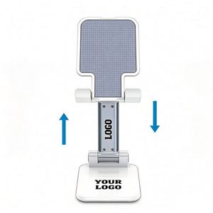 Support de téléphone portable en gros avec impression de logo, promotionnel, publicitaire, réglable, pour bureau - Product Image 1