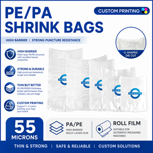 Sacs sous vide haute barrière en PA/PE, haute résistance, imprimés avec logo personnalisé, pour viande fraîche, surgelée, <span class=keywords><strong>jambon</strong></span> et viande cuite - Product Image 5