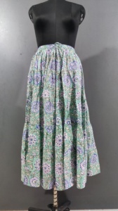 100% ผ้าคอตตอนพิมพ์ลายดอกไม้สำหรับผู้หญิงสไตล์โบฮีเมียนหรูหราระบายอากาศได้ฟรีไซส์สำหรับใส่ลำลองฤดูร้อน - Product Image 4