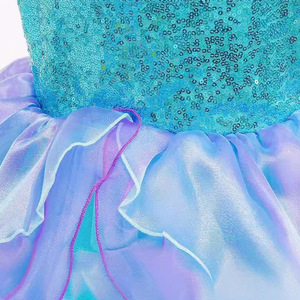 Disfraz de Princesa para Bebés Niñas MS con Accesorios, Carnaval, Cumpleaños, Sirena, Halloween, Navidad - Product Image 4
