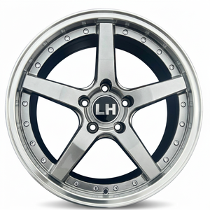 ล้อแม็กซ์อัลลอยด์หล่อขึ้นรูปอย่างแม่นยำ ขนาด 17x7 4x100 สำหรับรถมาสด้า MX-<span class=keywords><strong>5</strong></span> Miata NA NB NC ดีไซน์คลาสสิค <span class=keywords><strong>5</strong></span> ก้าน สีบรอนซ์ขัดเงา สำหรับรถดริฟท์ - Product Image 3