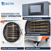 Industriële vacuümvriesdroger SFD-serie vriesdroogmachine tot 100 kg, voedselveilige rekken, fabrieks productielijn