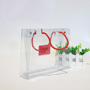 Custom Fashion Waterproof Pvc Promotional Bag Plastic Gift Bag