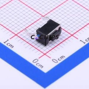 TL1107AF180WQ Tactile Switch Through hole Component (THT) Switch Single Pole Single Throw Rectangle Button 1.8N Through Hole - Product Image 1