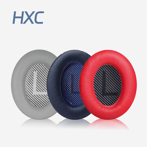 Coussinets d'oreille de remplacement améliorés pour le casque QC35 <span class=keywords><strong>QC35ii</strong></span> QuietComfort 35 plus doux mousse à mémoire de forme en cuir épaisseur ajoutée - Product Image 1