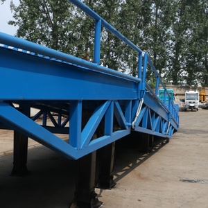 Tragbare hydraulische Lade brücke Laderampe Rampe <span class=keywords><strong>Container</strong></span> Gabelstapler Lager Hoch leistungs lieferant Hersteller - Product Image 5