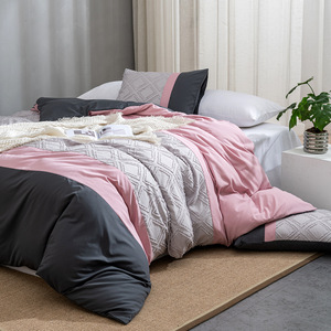 <span class=keywords><strong>Wish</strong></span> 200TC Floral Patchwork hogar textil <span class=keywords><strong>ropa</strong></span> <span class=keywords><strong>de</strong></span> <span class=keywords><strong>cama</strong></span> conjunto <span class=keywords><strong>de</strong></span> tres piezas diseño sólido relleno artesanía funda <span class=keywords><strong>de</strong></span> almohada juegos <span class=keywords><strong>de</strong></span> sábanas - Product Image 5