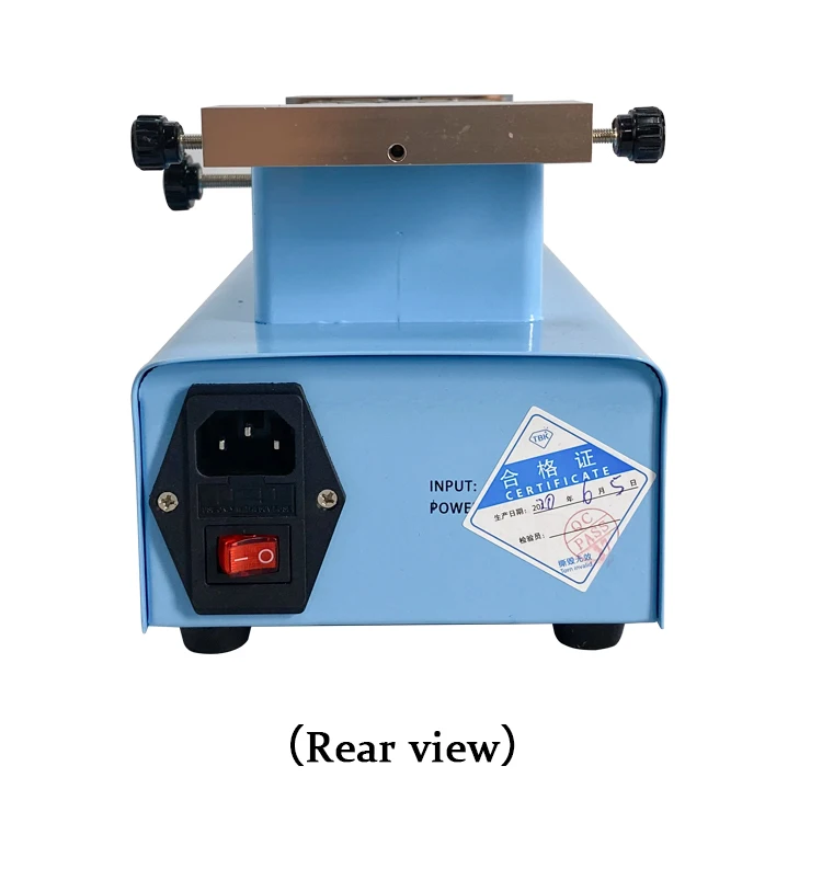 LY TBK 988Z Built-in double Vacuum Pumps Flat Edge LCD Touch Screen rotary Separator Machine Max 7 inches with glue clean remove
