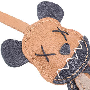 พวงกุญแจตุ๊กตาหมีหนัง ZENOS ทำมือ อเนกประสงค์ สวยงาม ทันสมัย งานฝีมือศิลปะ ของตกแต่งบ้าน - Product Image 3