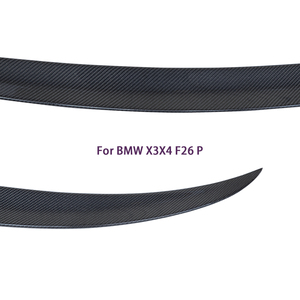 สปอยเลอร์หลังคาร์บอนไฟเบอร์แท้ สำหรับ X4 F26/X4M P Style ปี 2013-2018 - Product Image 3