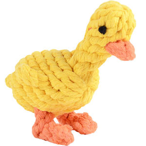 Jouet à mâcher pour petit chien, corde à mâcher, os, coton durable, jouet de dentition pour animaux de compagnie avec un design amusant d'animaux, santé dentaire, jouet pour chiots pour chats - Product Image 6