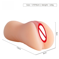 Lebensechter 3D-Textur Männlicher Masturbator Hautähnliches TPE Stroker Sleeve Vakuum-Saugnapf Taschenmuschi Erwachsenen-Sextoys für Männer Großhandel