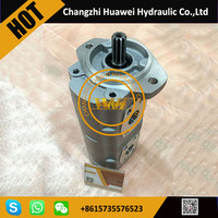 Pompe à engrenages de transmission de niveleuse 23A-60-11200 pour GD511A-1 GD521A-1