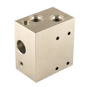 Construction machinery accessories Custom hydraulic block Hydraulic valve block Hydraulic manifold block die casting machine