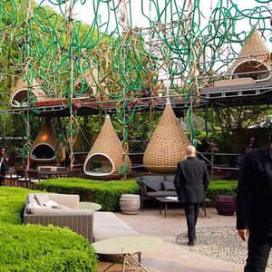 Meilleures ventes : Hamacs <span class=keywords><strong>Nid</strong></span> d'oiseau, Balançoires chaise à bascule, Lits de sieste créatifs, Lits de loisirs en rotin pour villas, hôtels, vacances, cours et parcs - Product Image 2