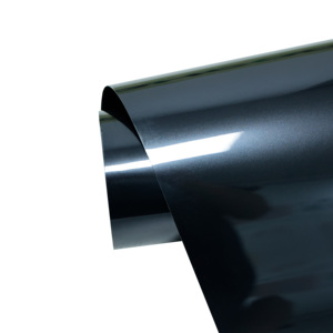 สติกเกอร์ติดรถเคลือบเงาสีคาร์บอนเกรย์สีดำน้ำเงินห่อไวนิลแผ่นฟิล์มป้องกันสีตัวถังรถ - Product Image 1