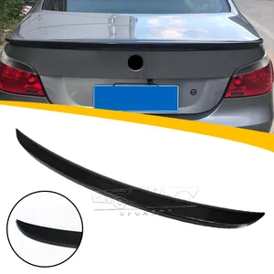 מכירה לוהטת Abs פלסטיק פחמן סיבי M5 סגנון האחורי Trunk אגף ספוילר עבור Bmw E60 סדאן 5 סדרת 525i 530i 540i 550i 2004-2010