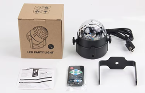 Proiettore Laser RGB 6W Attivato dal Suono con 7 Colori, Effetto Luminoso per Discoteca, Illuminazione da Palco, Lampada per Feste Natalizie, KTV e Musica - Product Image 3