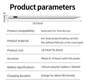 Stylet tactile <span class=keywords><strong>S</strong></span> <span class=keywords><strong>Pen</strong></span> de remplacement pour <span class=keywords><strong>Galaxy</strong></span> <span class=keywords><strong>Note</strong></span> <span class=keywords><strong>9</strong></span> SM-N960 (sans Bluetooth) avec pointes/embouts et broche d'éjection - Product Image 3