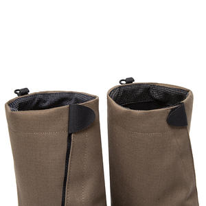 Guêtres de jambe en nylon pour l'extérieur, camouflage brun loup, imperméables, compatibles Molle, accessoires de chasse, ajustement universel - Product Image 2