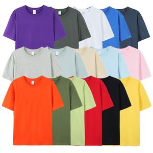 Design Certified Organic Cotton Custom T-Shirt Quick Delivery Knitted Fabric Digital Printing Casual Short Style - Product Image 4