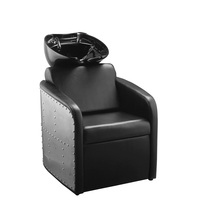 BEIMENG Fauteuil-lit de lavage de cheveux vintage avec bac intégré, pour SPA capillaire, vente en gros, équipement et mobilier de salon