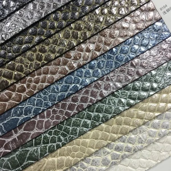 Crocodile design PU PVC leather crocodile pattern PU leather for bags shoes