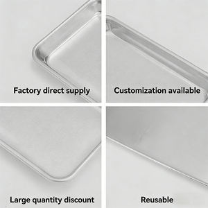 صينية خبز معدنية مخصصة، قوالب كيك من الألومنيوم، صينية خبز غير لاصقة للفرن - Product Image 2