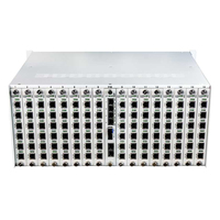 Multiplexeur multi-service PCM voice mux, 60/120/200/384 pots, convertisseur de ligne de téléphone, fibre