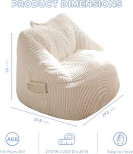 Snuggle Sack Bean Bag Sofá Sillón para tiempo libre - Product Image 3