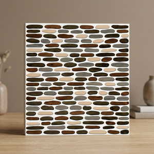 Punch Series Modern Mosaic Porcelain Tiles 300x300mm High Load Outdoor Home Design Waterproof Outdoor Floor Tiles - Product Image 1