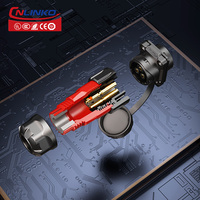 Connecteurs électriques Cnlinko 220v câble mâle étanche 5 broches connecteur cc prise de courant prise de courant câble adaptateur d'alimentation