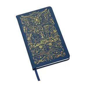 Main de Haute Qualité Personnalisé Couleur Lin Couverture A5 Notebook Journal