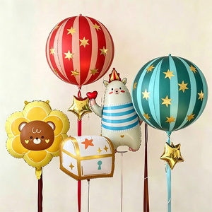 Venta Directa de Fábrica: Set de Globos para <span class=keywords><strong>Fiesta</strong></span> de Cumpleaños Infantil, Temática de Circo, Decoración para Arreglos de Escena de Luna Llena - Product Image 4