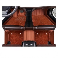 Tapis de sol de voiture en cuir de luxe sur mesure, entièrement enveloppants, imperméables, antidérapants, résistants à l'usure, pour plusieurs modèles de voitures, LHD RHD