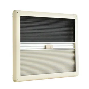 Persianas plisadas para ventana Interior, accesorios para caravana, autocaravana, caravana, Interior