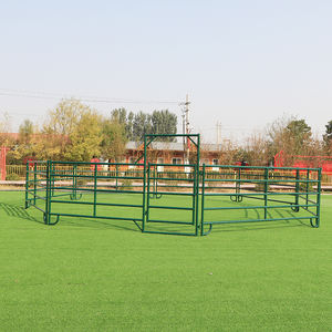 Paneles de valla de paddock redondos galvanizados en caliente personalizados para caballos/recintos de caballos de granja baratos Panel de corral/Panel de patio de caballos - Product Image 4