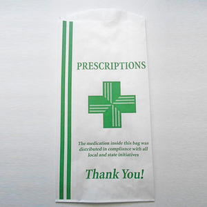 biodegradable de avión vómito aire enfermedad kraft sos médico estéril bolsas de papel para la farmacia sin mango - Product Image 6