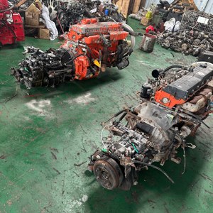 純正中古日本製エンジン 6HH1 12V <span class=keywords><strong>5</strong></span>速ギアボックス付きディーゼルエンジンアッシー いすゞトラック自動車部品システム用 - Product Image 2