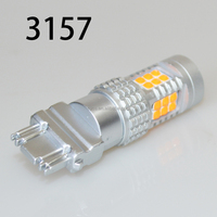 Ampoule LED de voiture rouge, blanche, jaune, Bay15d S25 1156 Ba15s 1157 7440 7443 3156 3157 3030 30SMD 30Led, clignotant, feu stop, ampoule LED automobile