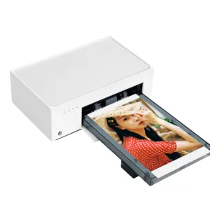 Compact Color Printer Thermal Photo Printer AR Color Photo Printer 300dpi Portable Mini Pocket Picture Printing