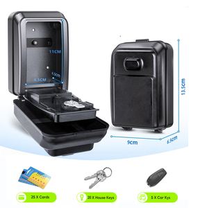 Neuer Elektronischer Smart Lock Box Wandmontierter Safe Aufbewahrung Versteckter Sicherheitsschloss-Safe Digitaler <span class=keywords><strong>Code</strong></span> TT Lock App-Steuerung Smart Key Box - Product Image 5