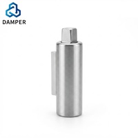 Amortisseur rotatif en acier inoxydable avec amortissement hydraulique de précision pour couvercle d'évier de cuisine et couvercle de boîte à outils, fermeture douce