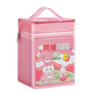 فن أرنب كرتوني للأطفال 24 لونًا ، مادة بلاستيكية للطلاب ، رسم فني ذاتي الصنع - Product Image 1