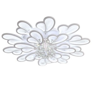 Plafonnier en cristal acrylique Dongbao 6002 pour salon, salle à manger, chambre, éclairage intelligent pour maison connectée - Product Image 4