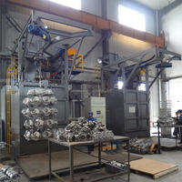 Machine de sablage, de polissage et de peinture Jichuan pour poutres en acier à passage de crochet, moteur, capacité 5000 kg, facile à utiliser