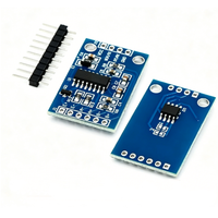 Capteur de pesage HX 711 Module AD spécial Module de mesure de force Blindage de bande de conversion analogique-numérique à double canal 24 bits