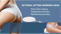 Système professionnel de remodelage corporel électromagnétique non invasif à 4 poignées pour le renforcement des abdominaux, des fesses, des bras et des cuisses