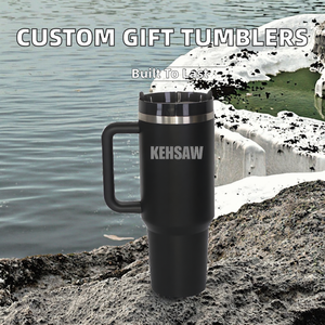 Gobelet isotherme moderne en acier inoxydable personnalisé avec gravure laser du logo, isolation thermique 6-12 heures, écologique, MOQ 1 pièce, cadeaux d'affaires - Product Image 2